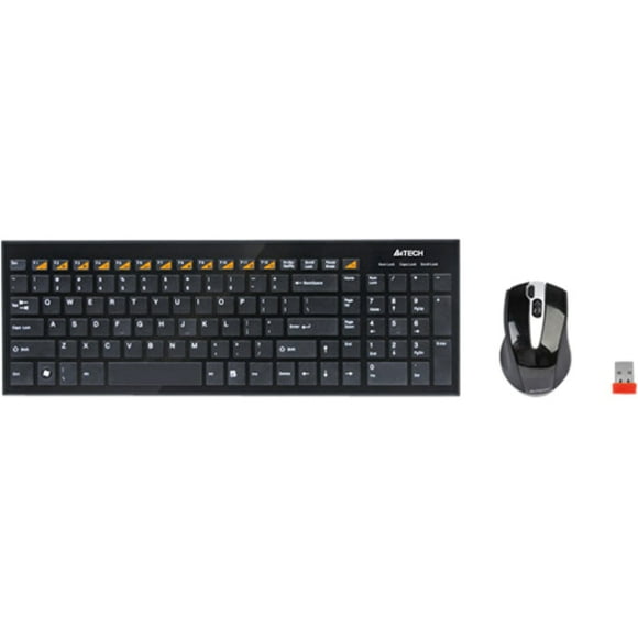A4Tech 2.4G Pinpoint Optic Engine USB Mouse and Wireless Keyboard 9500H A4Tech 2.4G Pinpoint Optic Engine USB Mouse and Wireless Keyboard 9500H